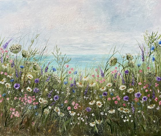 Wind from the sea - meadow flowers