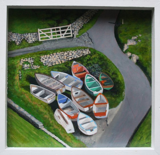 Nest of boats, Priest's Cove