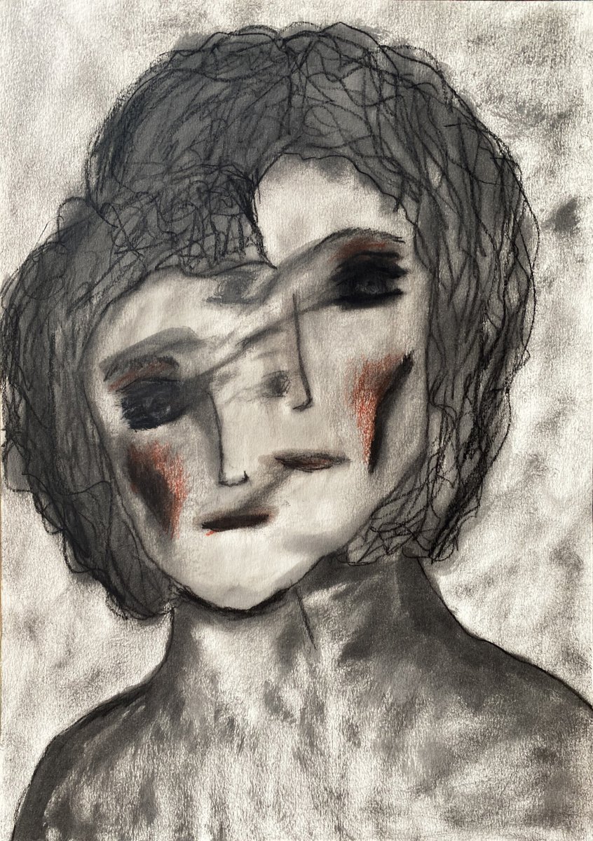 Study of a woman portrait XCVI by Paola Consonni