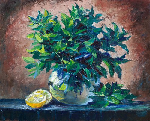 Mint and Lemon by Liudmila Pisliakova