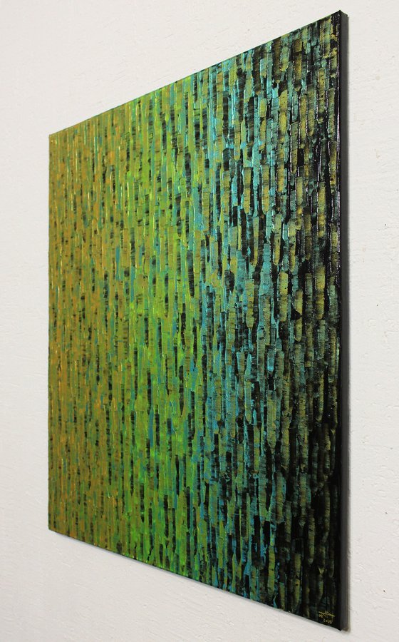 Gold-green-blue gradient