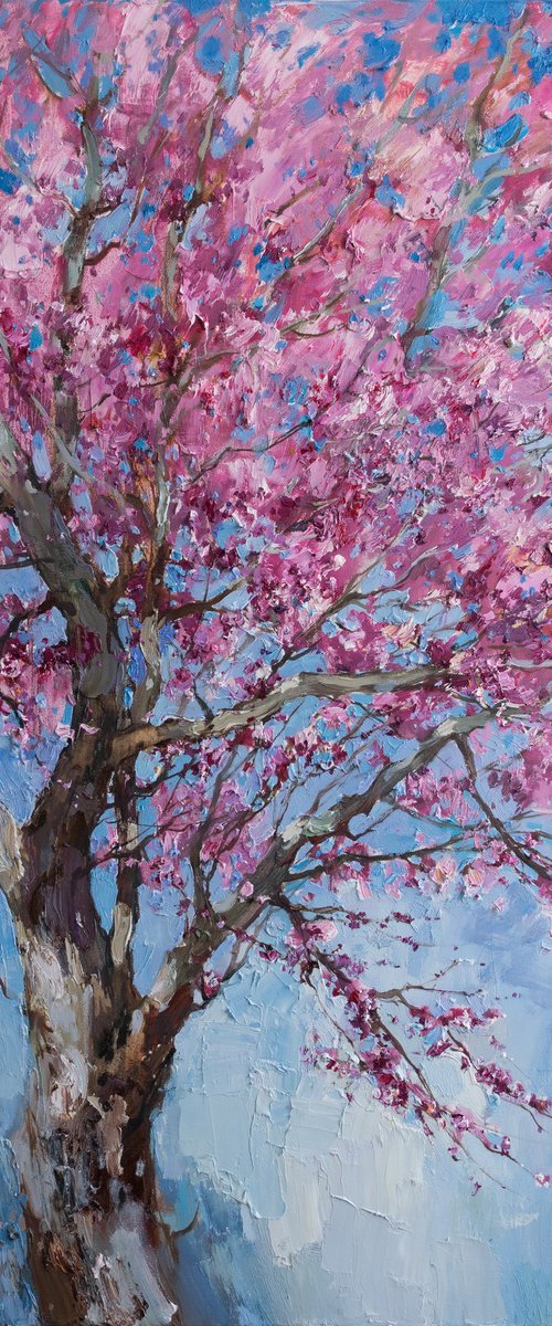 Flowering tree by Anastasiia Valiulina