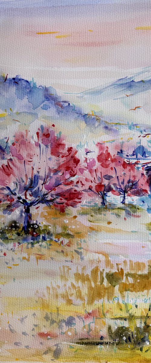 Spring in Tuscany by Altin Furxhi