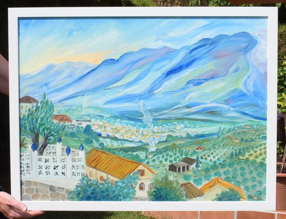 Alhaurín el grande vista from Monteolivos