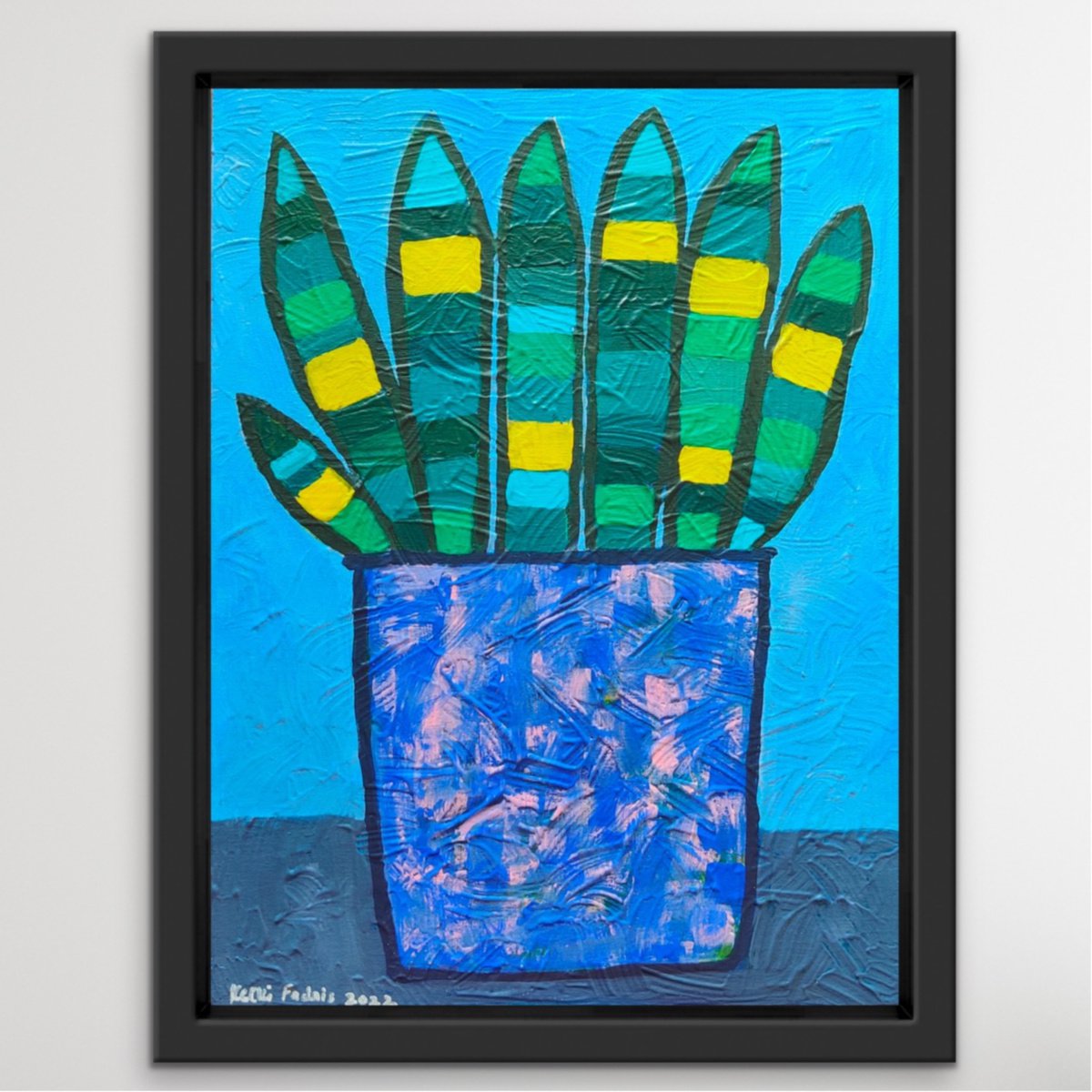 Mil Tongue Plant By Ketki Fadnis, 12 X 16, Artwork For Sale On Artfinder