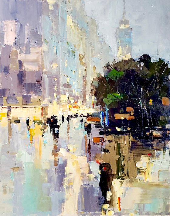 CITY LIGHTS B-64. NEW YORK