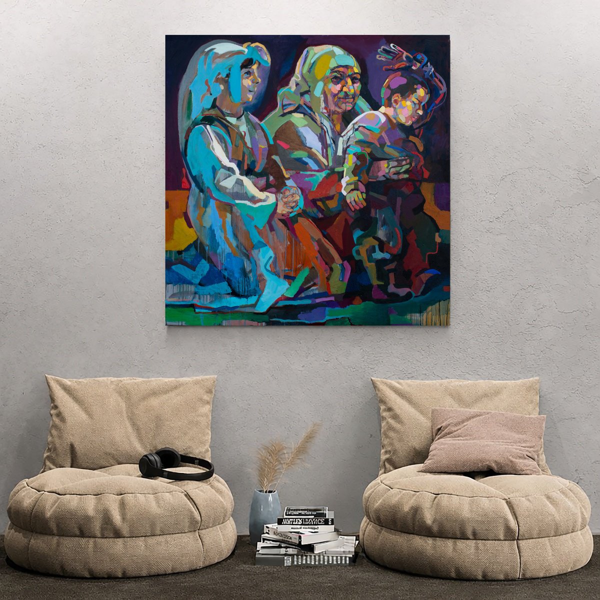 Generations By Ivan Stoyanov, 38 X 38, Artwork For Sale On Artfinder
