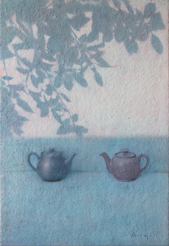 Teapots on a Sunny Day