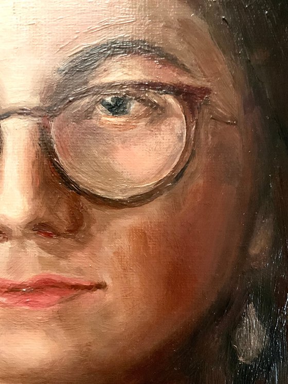 Portrait of a young lady