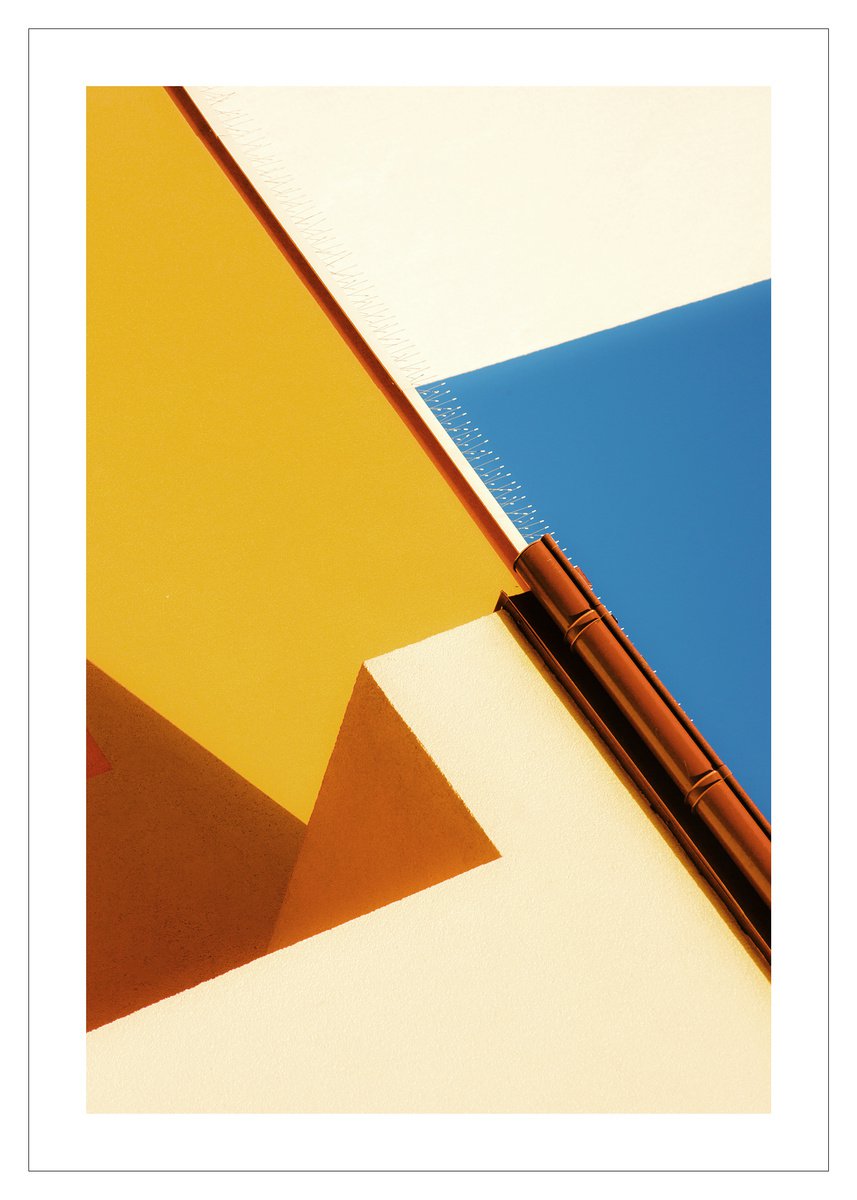 Geometric Abstract Photograph By Beata Podwysocka, 20 X 28, Wallscape 91, Original Artwork