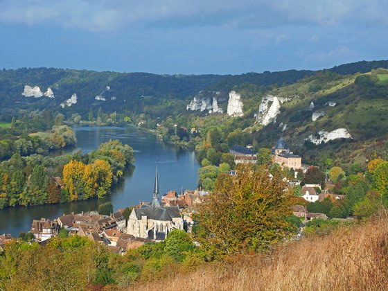 Les Andelys en automne