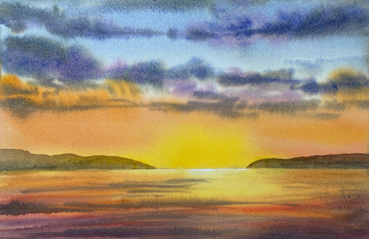Evening sun by Silvie Wright