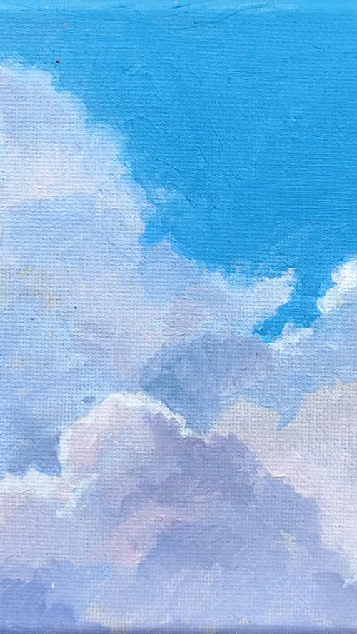 Light in the clouds by Anastasiia Comicada