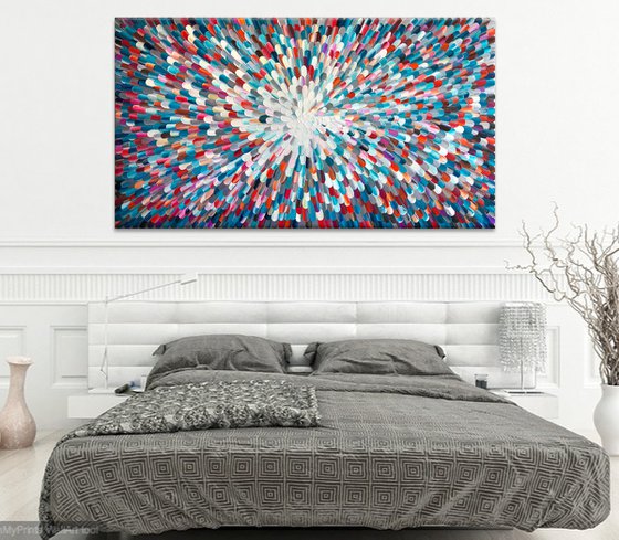 'Universum XIV' - 78x48" - COMMISSION