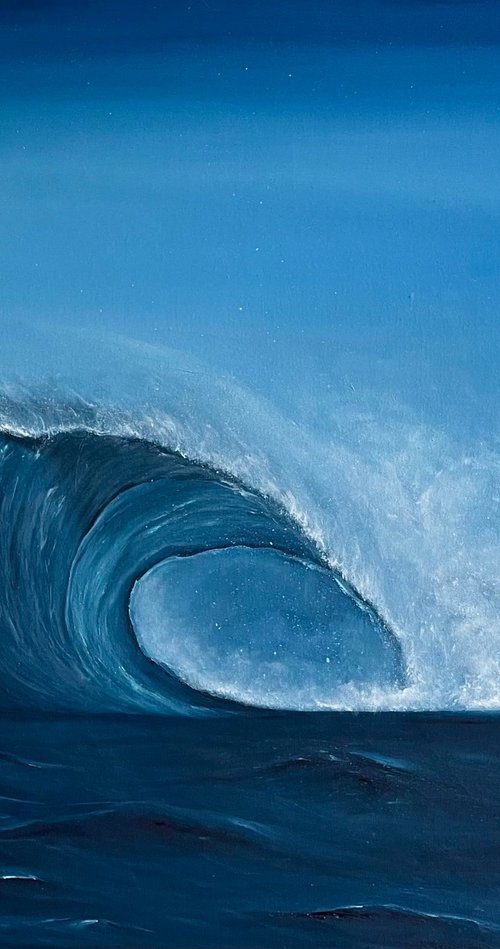 The Wave by Anastasiia Novitskaya