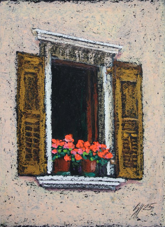 Old window of Italy I