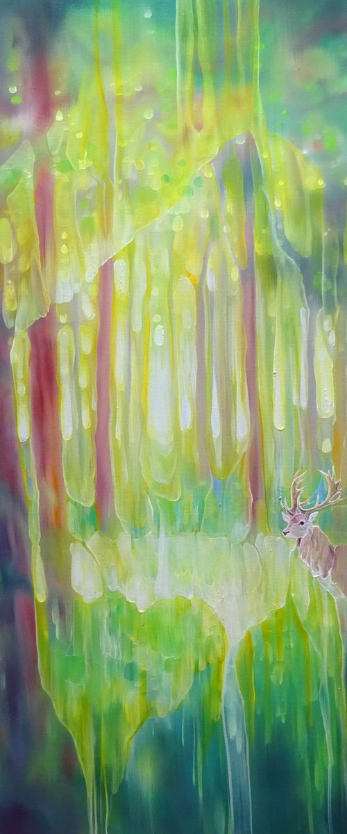 The Hart of the Green Wood by Gill Bustamante