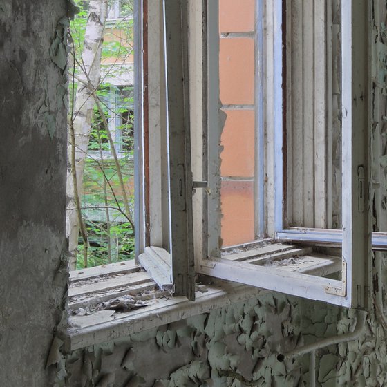 #93. Pripyat School Corridor 2- XL size