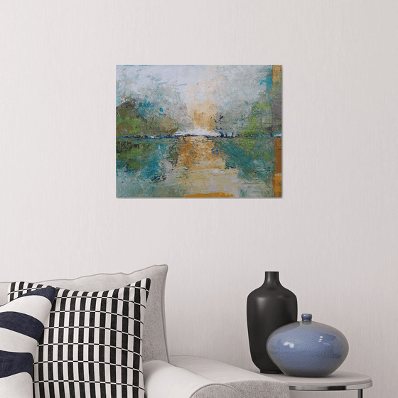 Meditative reflection (40x50cm)