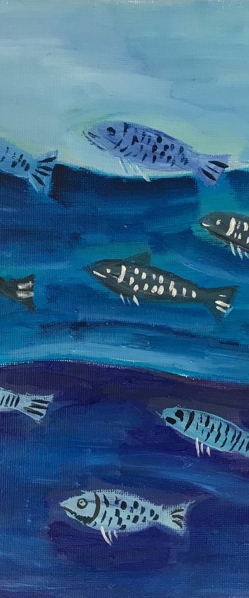 Flying Fishes “ by Roberto Munguia Garcia