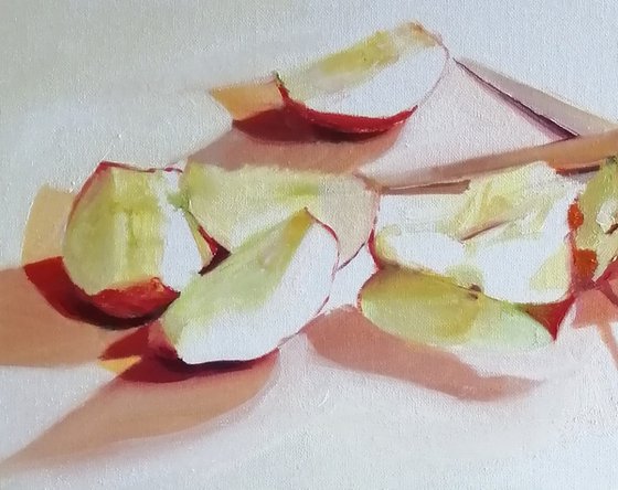 Chopped apples
