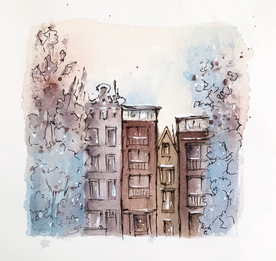 Dutch Houses I Amsterdam Charm