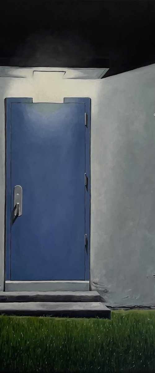 Door blue by Tata Toucan