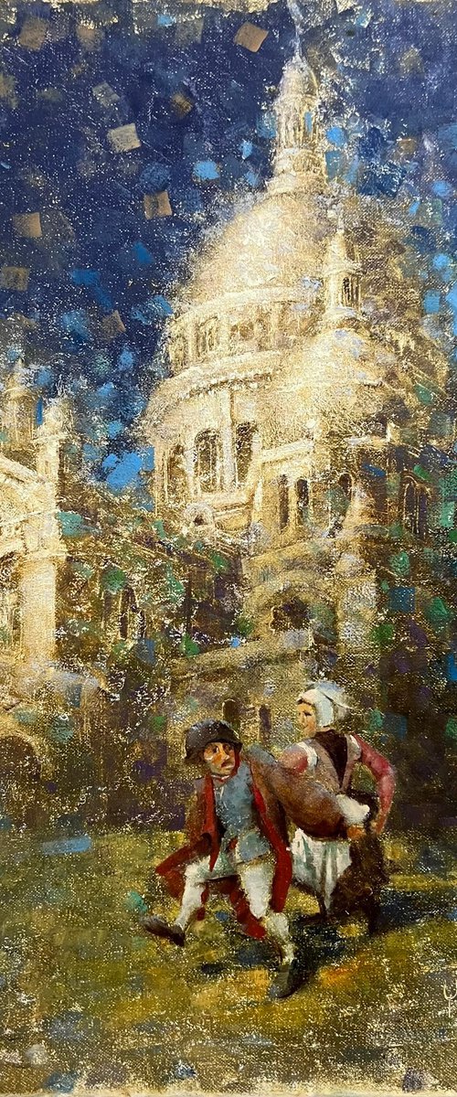 Romantic Venice canal by Yulia Odukalets