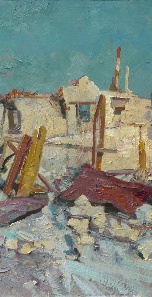 Ruins of Bobrovytsia by Victor Onyshchenko