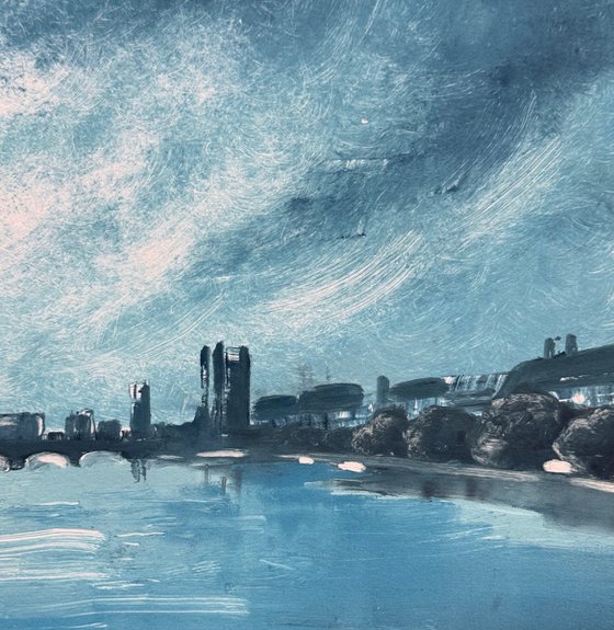 Evening Light, London