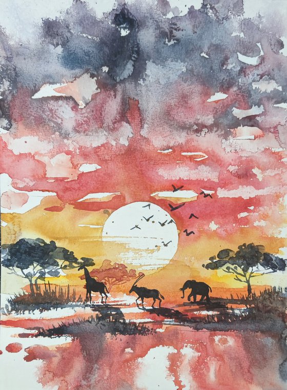 African Sunset