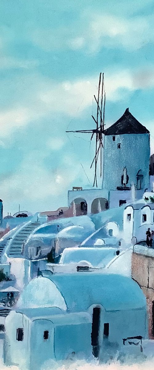 Santorini Greece by Darren Carey