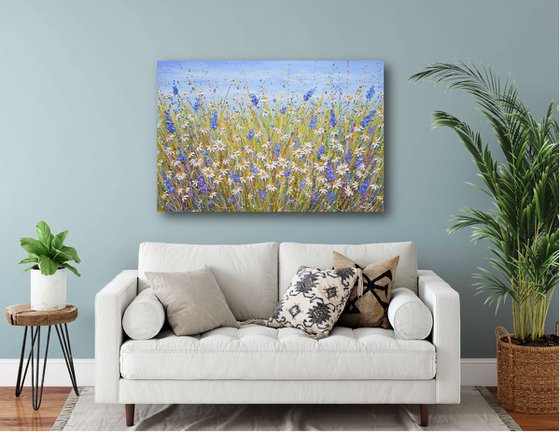 Lavender and Daisies