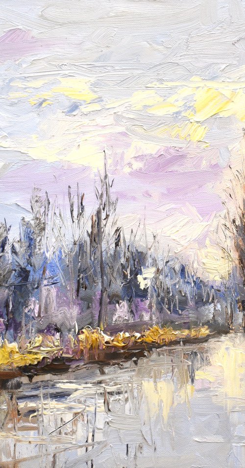 Frost at the Berkel by Sonja Brussen