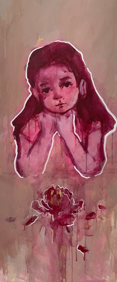 "Never bloomed" by Lesia Mykhniuk