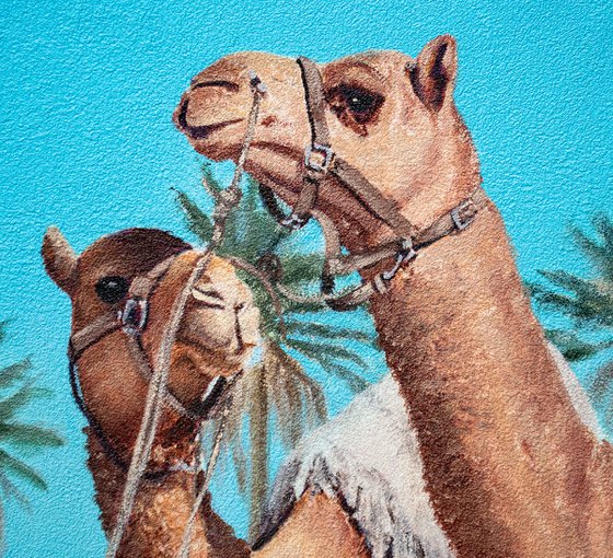 Portrait "Two Camels"