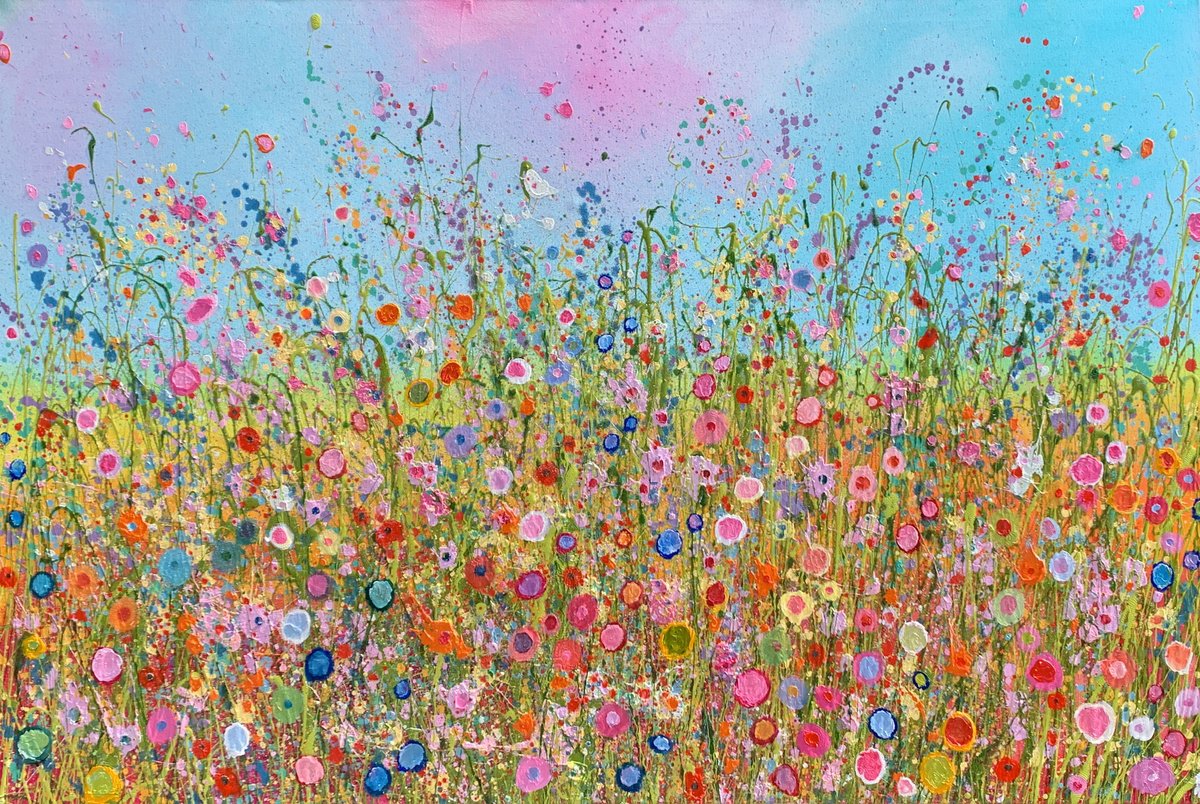 Loving You Makes My Heart Sing By Yvonne Coomber, 150 X 100, Artwork For Sale On Artfinder