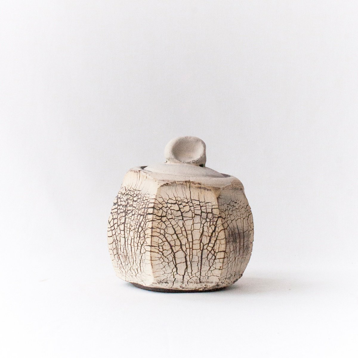 Cityscapes Clay Sculpture By Johanna Braeunlich, 4 X 4, Sugar Cube, Original Artwork