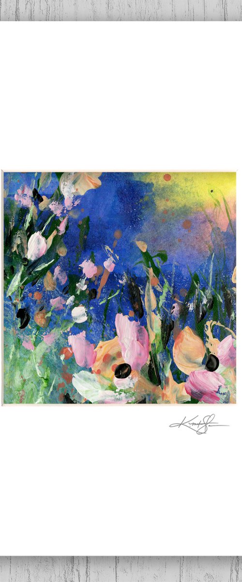 Meadow Dreams 27 - Flower Painting by Kathy Morton Stanion by Kathy Morton Stanion