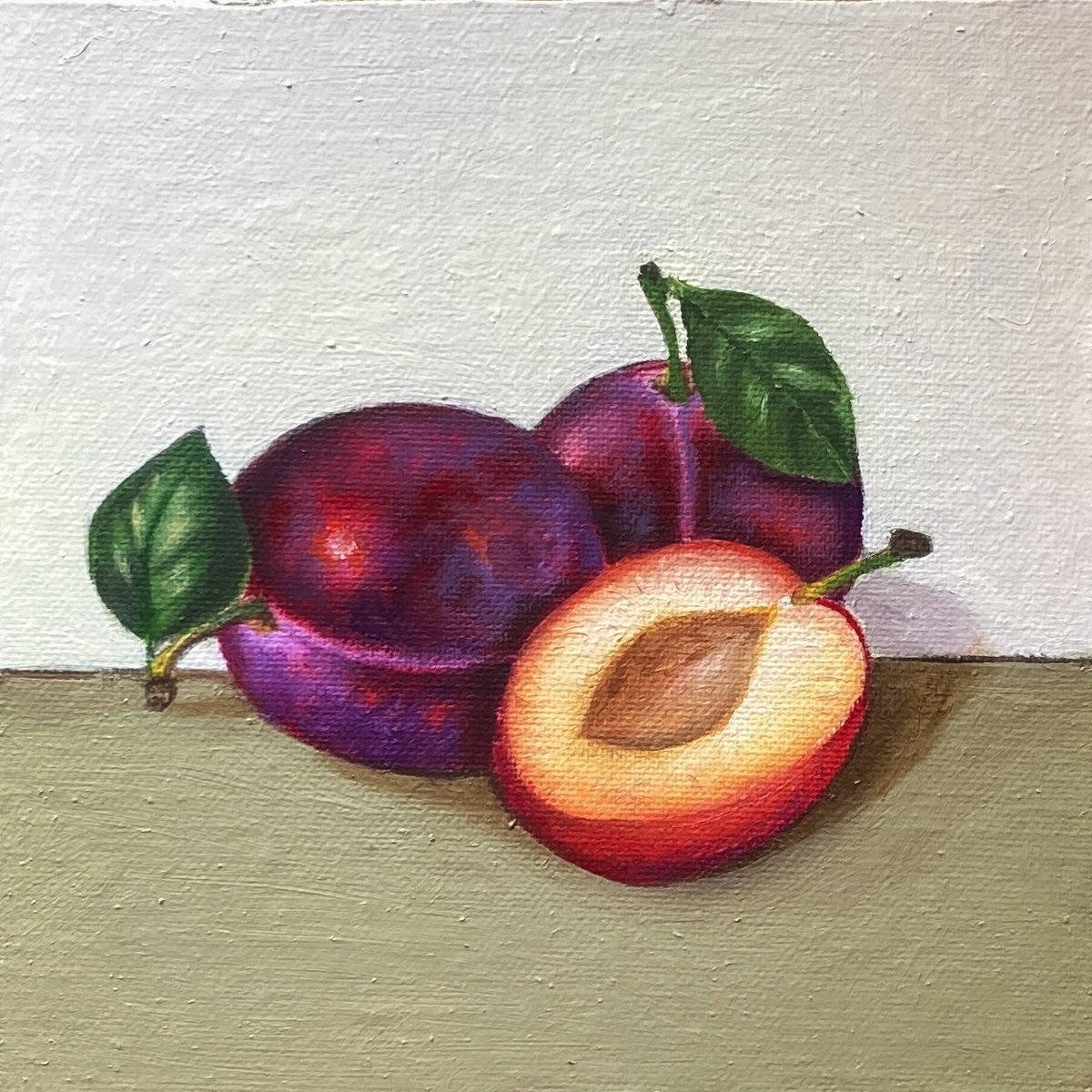 Two Plums by Priyanka Singh