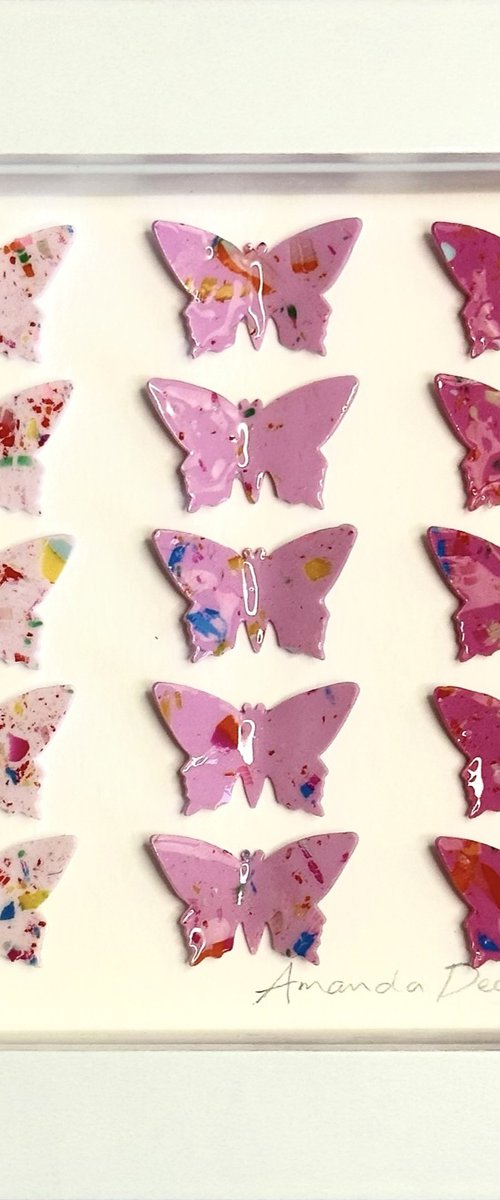 Quindici farfalle (Terrazzo) by Amanda Deadman