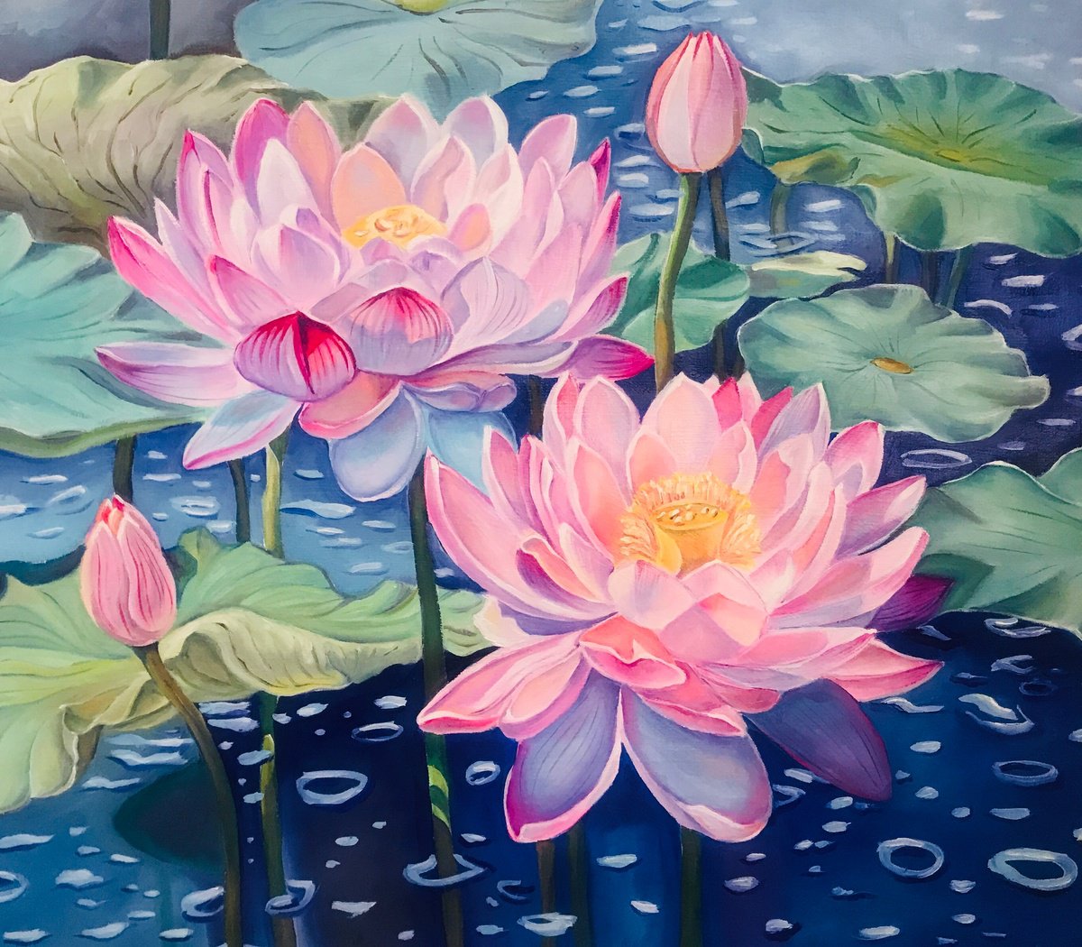 Magic lotus by Olga Volna