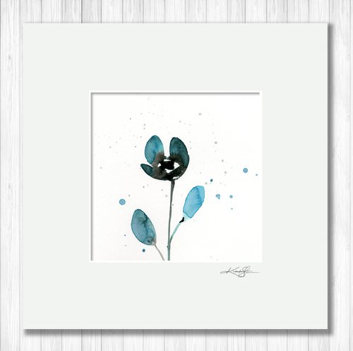 Petite Loveliness 7 - Floral Painting by Kathy Morton Stanion by Kathy Morton Stanion