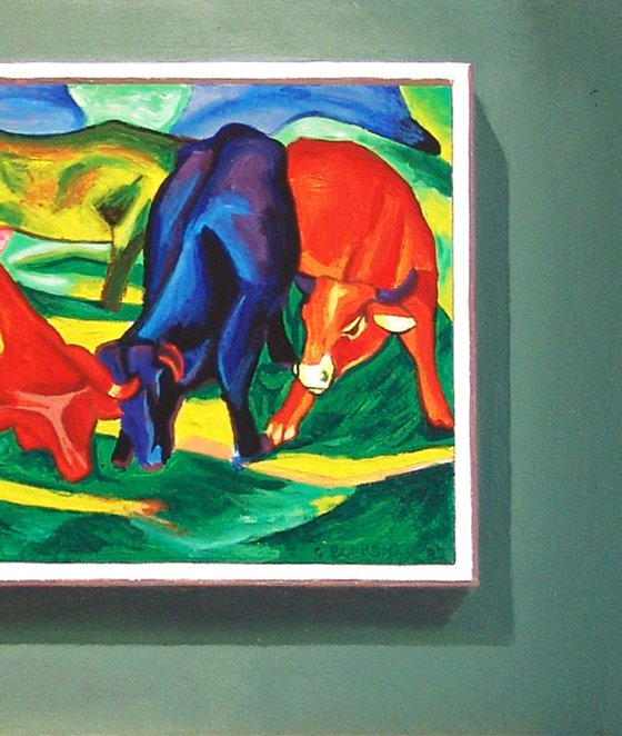 Bulls Fighting