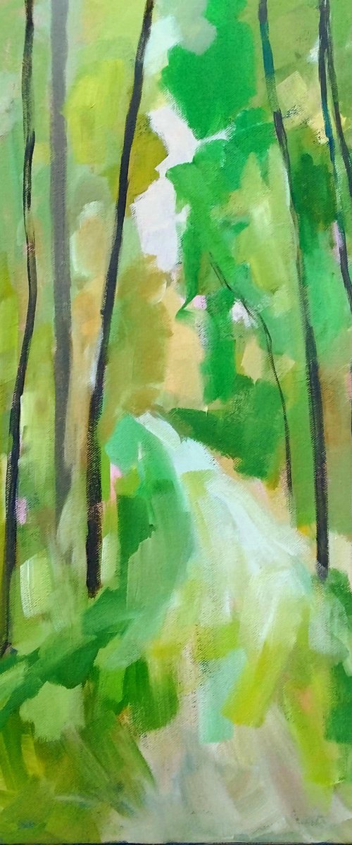 A Summer Path III by Jan Rippingham