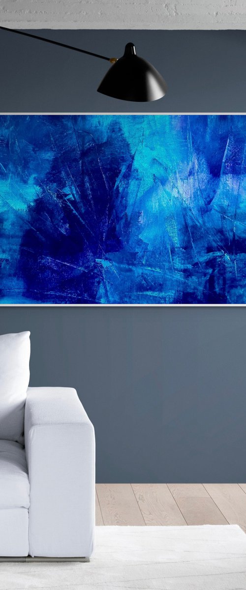Beyond the blue sea no. 1524 by Anita Kaufmann