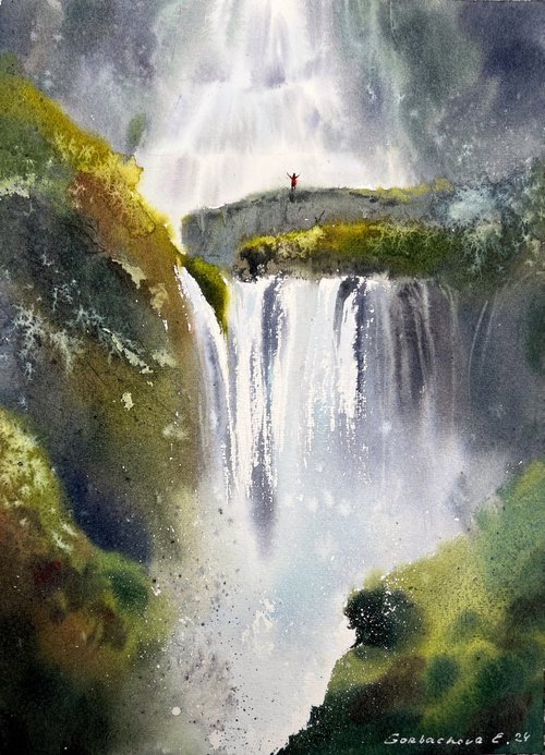 Iceland Waterfalls by Eugenia Gorbacheva