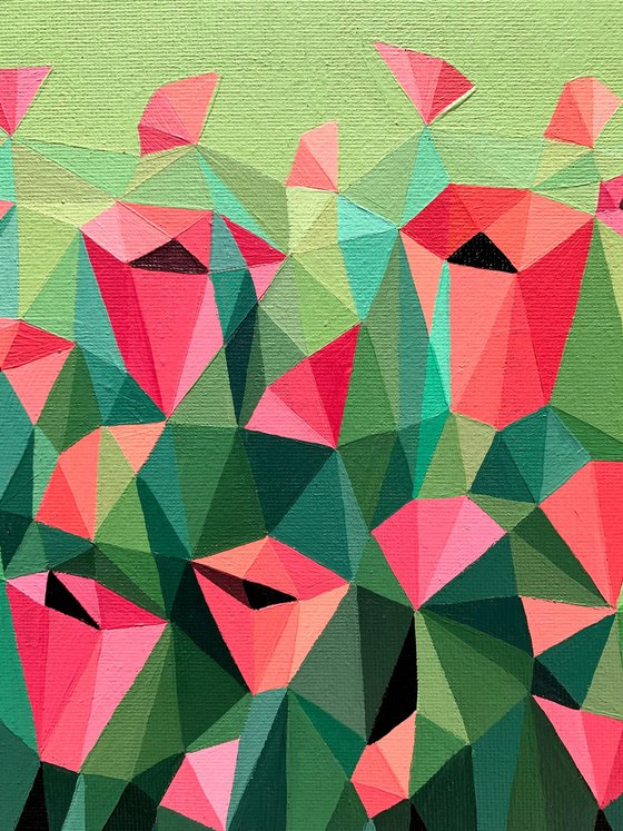 FIELD OF SCARLET POPPIES