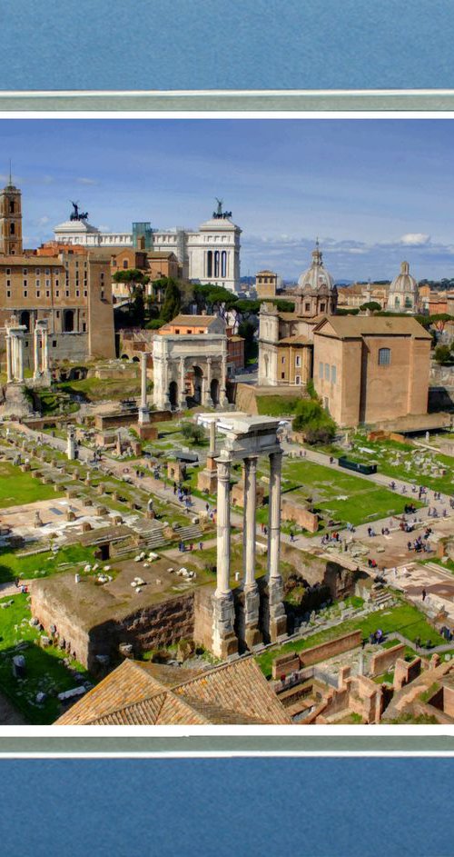 The Forum Rome 2 by Robin Clarke