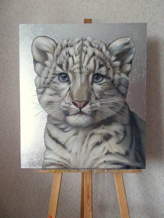 "Irbis", animalistic art